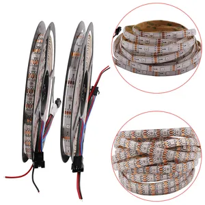 Пиксельная Светодиодная лента CX2802, 5 в постоянного тока, индивидуально модифицируемая умная Пиксельная лампа WS2801 IC, 3060 светодиодовпикселейм, IP21 IP65, данные и часы, отдельно