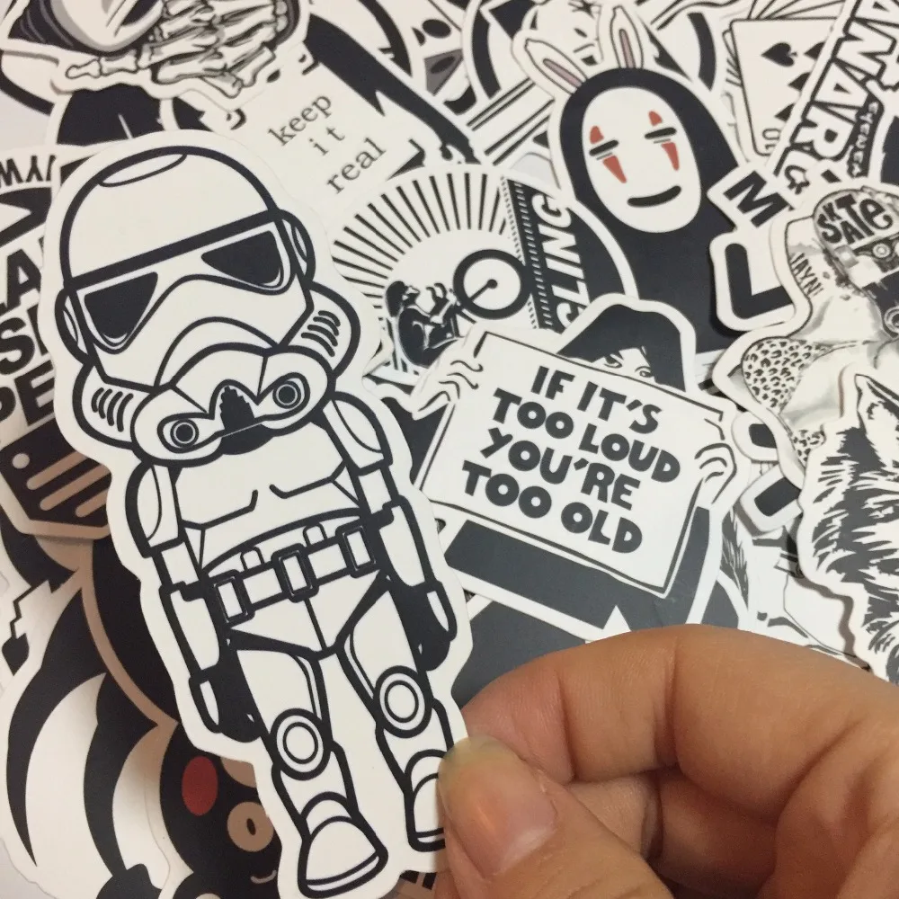 Наклейки для скейтборда ноутбука чемодана сноуборда игрушка на холодильник 50