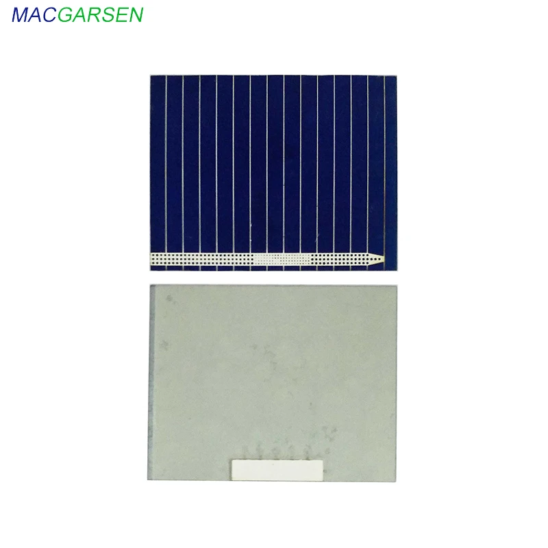 MACRAGSEN 100 шт. лист солнечного зарядного устройства 0 5 В мини поликристаллический