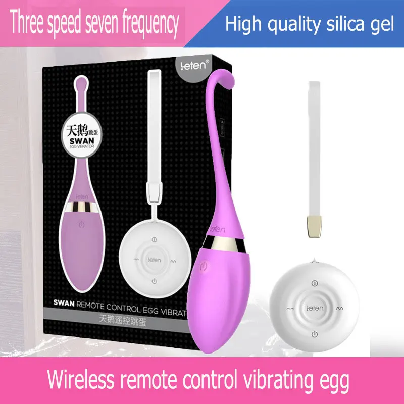 Секс игрушки Leten для женщин вибрирующее яйцо с беспроводным дистанционным