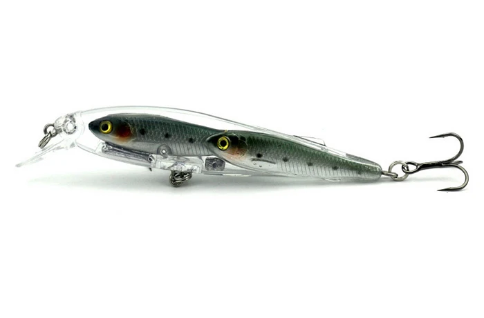 1 шт. 10,5 см 11 г стеклянный гольян Baitball Jerkbait живая цель, как наживка, твердая приманка для рыбалки, группа гольян стиль - Цвет: Фиолетовый