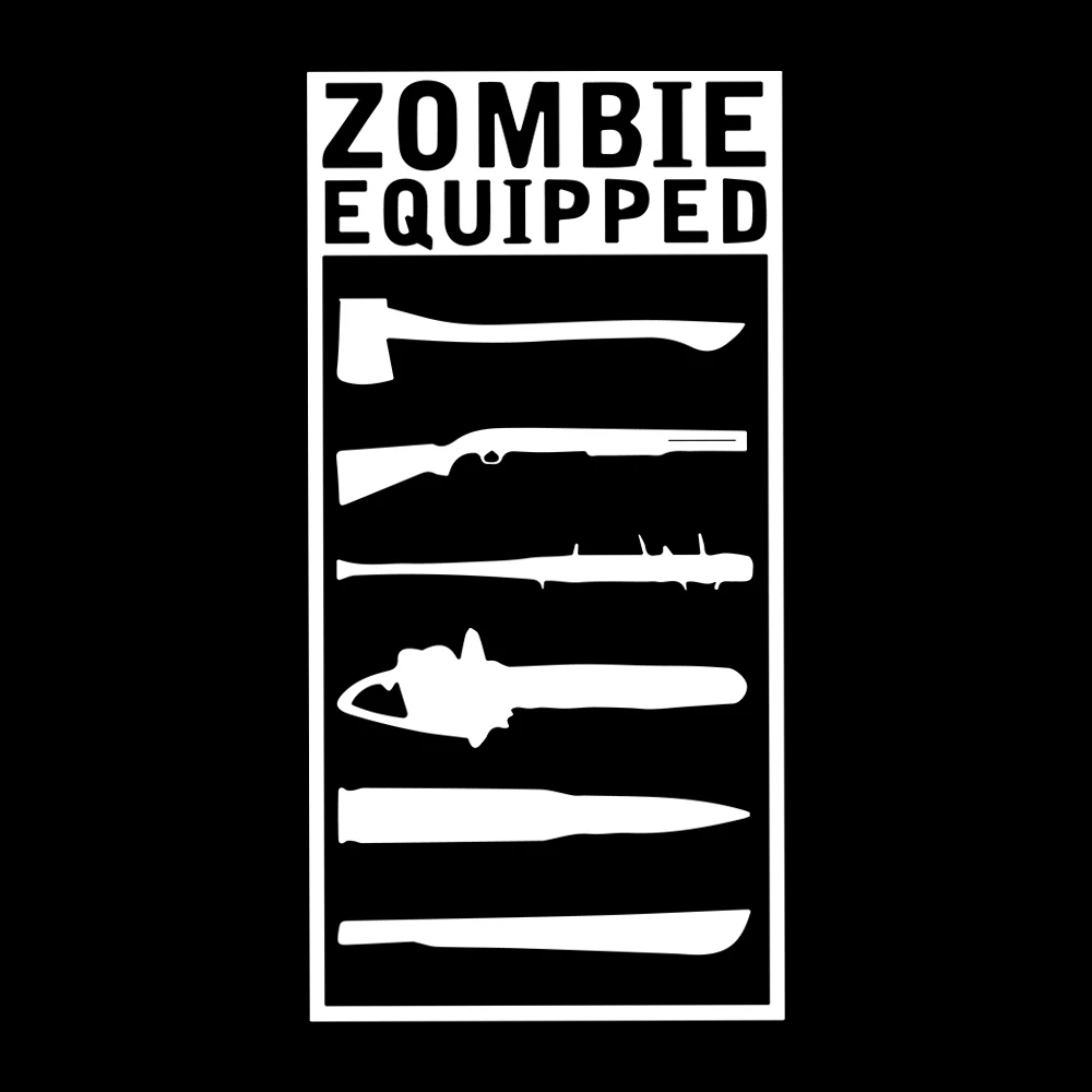 Rylybons Zombie оборудованные наклейки для автомобиля Стайлинг украшение дверь окно