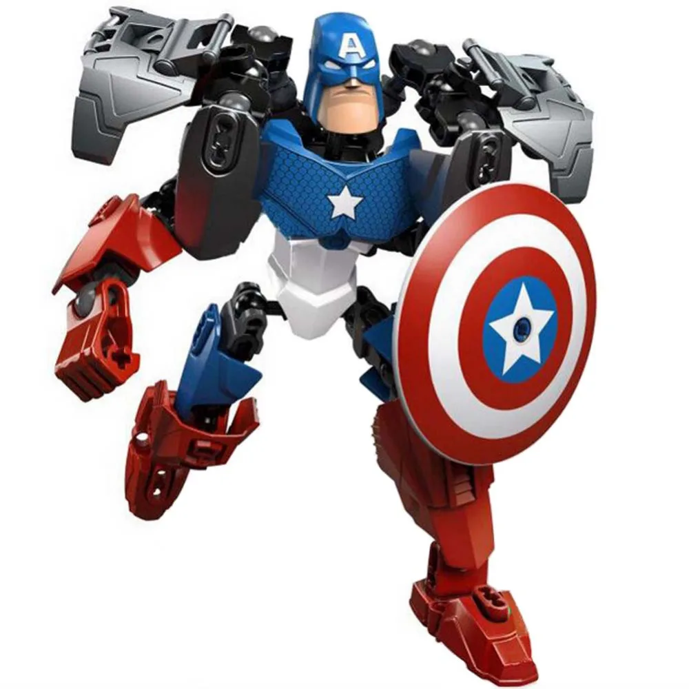 Win8Fong Children's Super Heroes The Avengers Model Toys ( Iron Man\Hulk\Batman\Joker\Captain America\Green Lantern) | Игрушки и