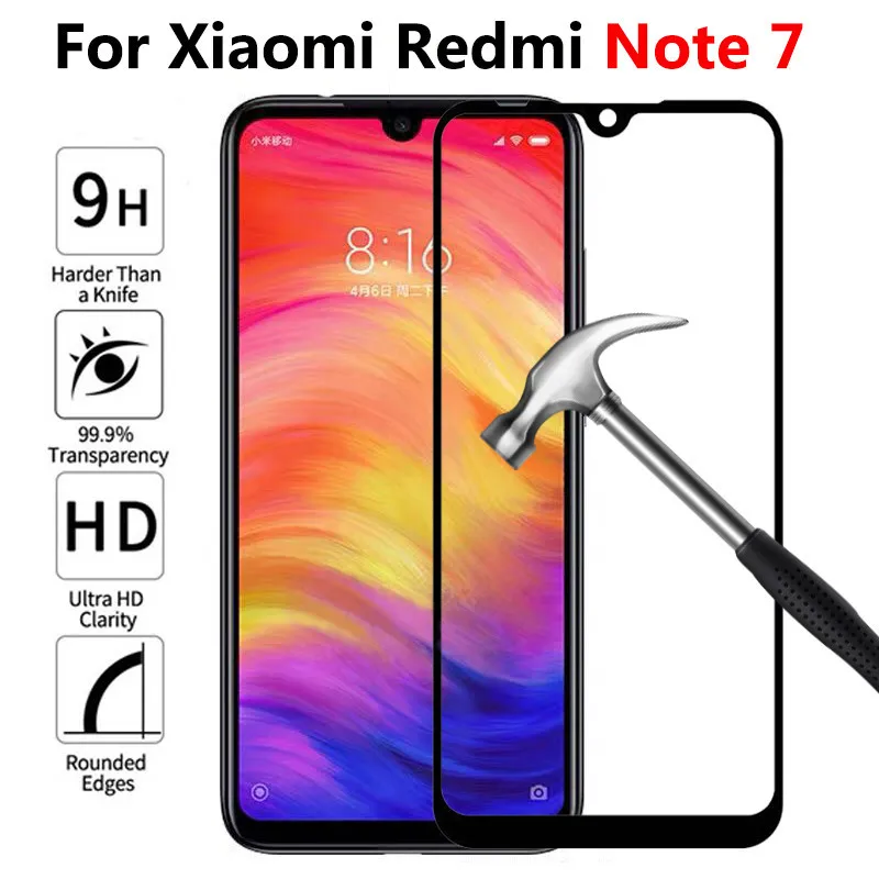 Противоударная пленка для Xiaomi Redmi Note 7 Pro 7A с полным покрытием экрана телефона Redmi7