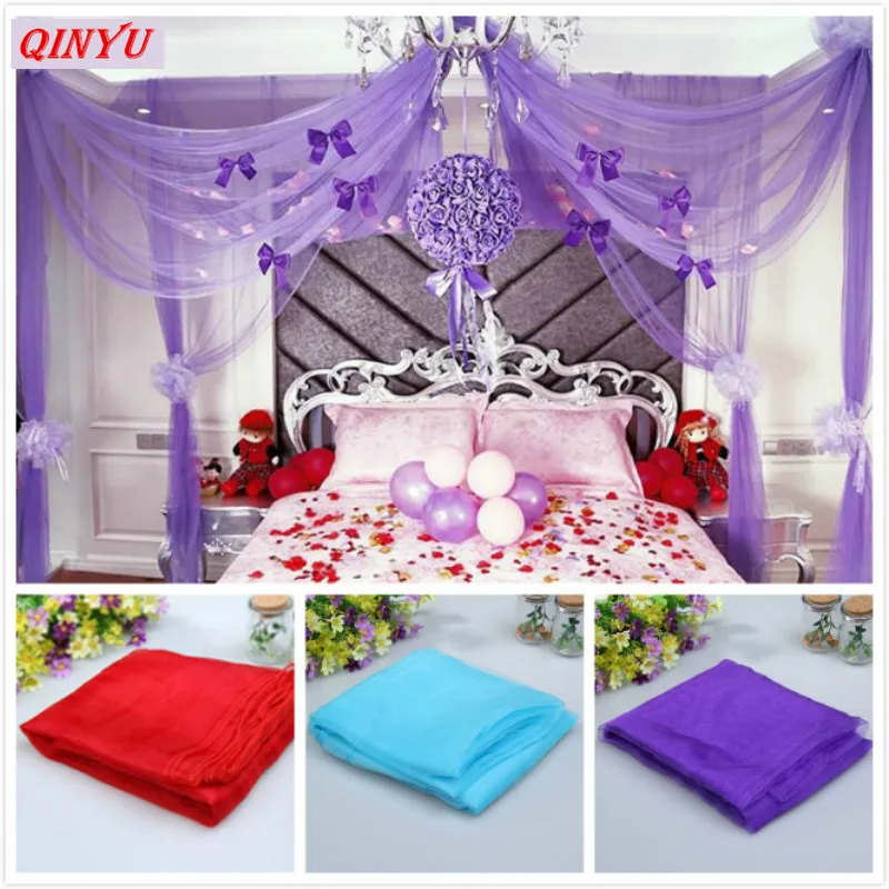 Тюль рулон 72 см * 10 м Катушка пачка Свадебная отделка органзы лазер DIY ремесла