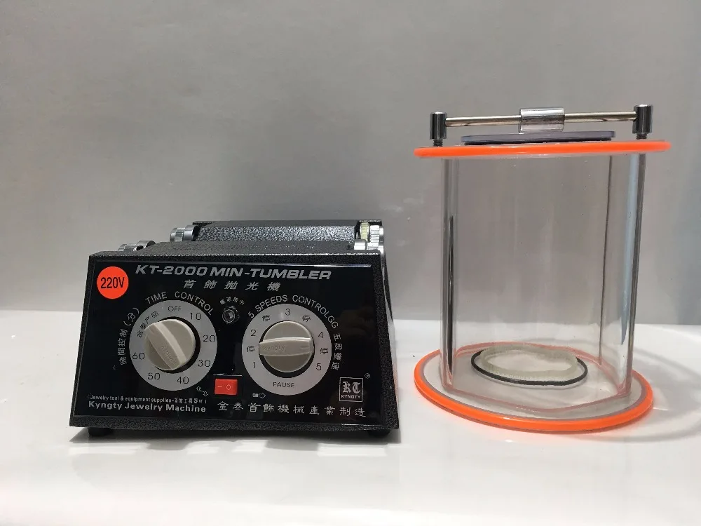 Kt2000 ювелирные изделия стоматологический Алмазный роторный стакан 5 кг tumbing полировщик полировка Чистка полировка гравировка машина роторный двигатель