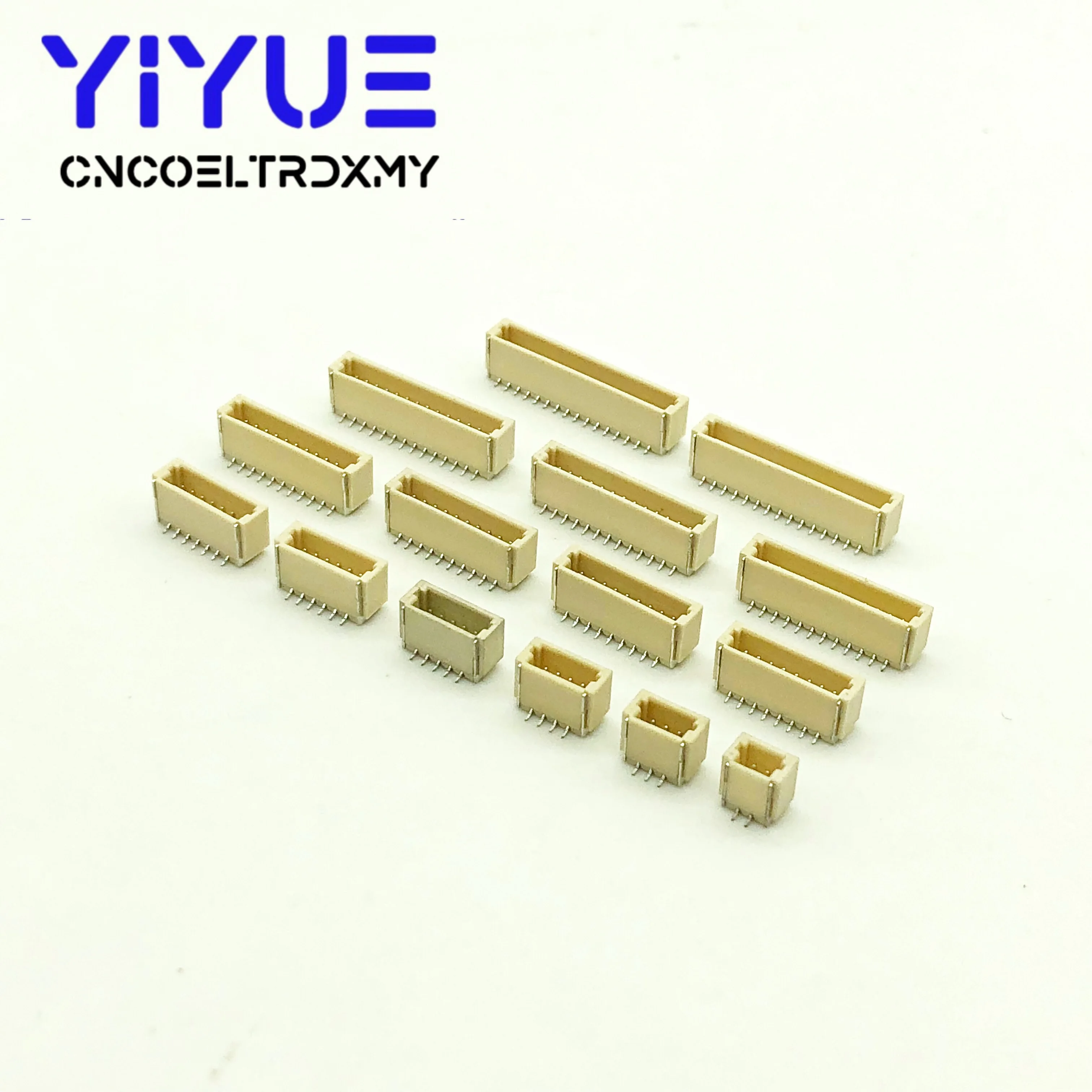 

20Pcs/lot SH 1.0 mm Spacing Connector 2P/3P/4P/5P/6P/7P/8P/9P/10P/11P/12P vertical SMD Connector 1.0mm pitch patch plug