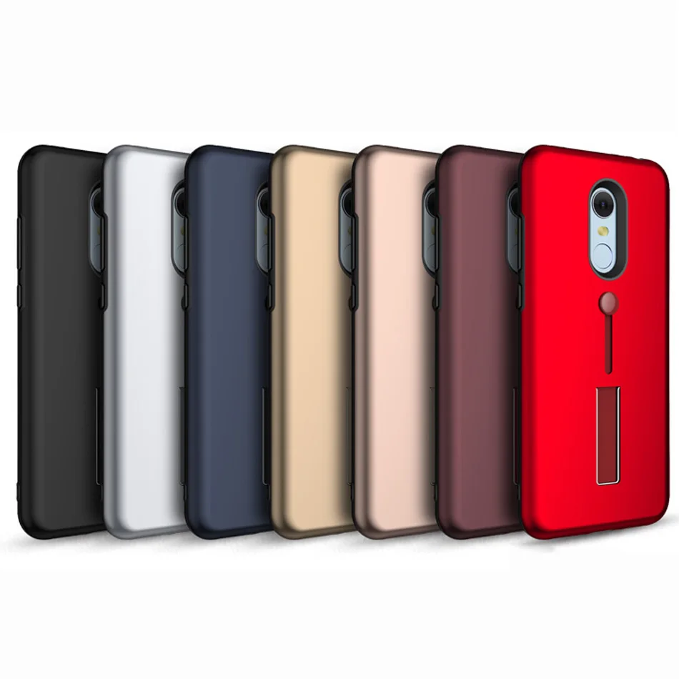 Redmi Note 4 Чехол-подставка с кольцом для Xiaomi 4X Чехол-держатель задняя крышка Slim Coques |