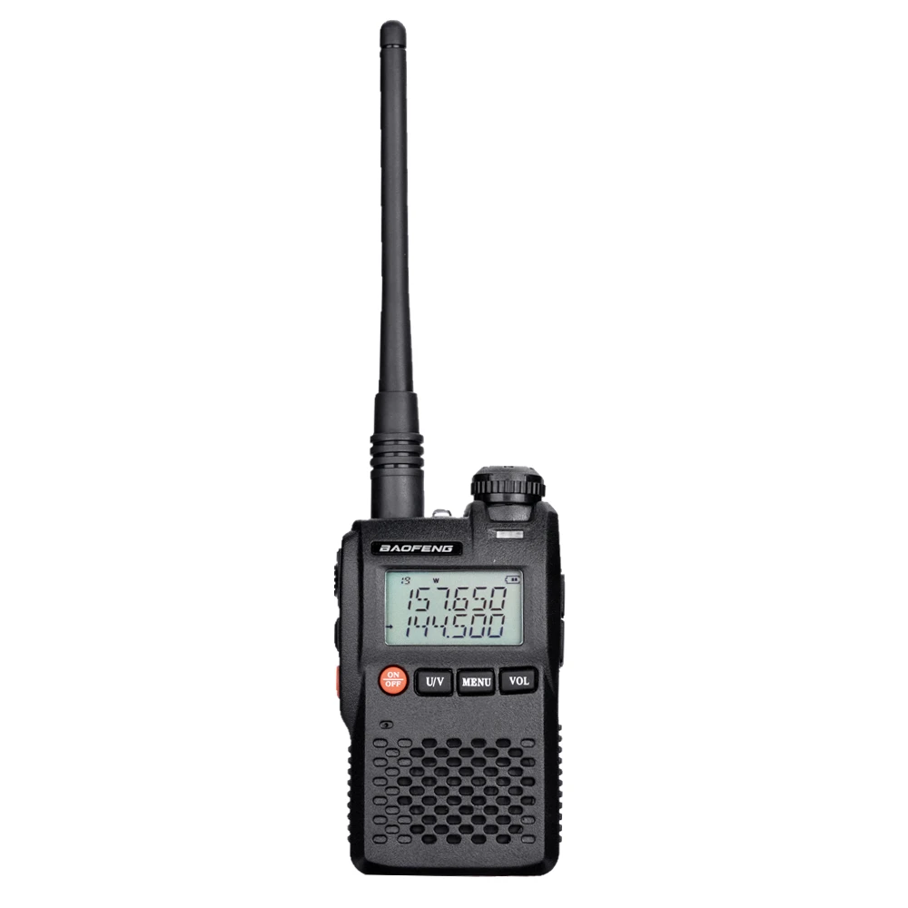 1pc Лучшая цена Baofeng UV-3R Мини Портативная рация Двухдиапазонная VHF UHF портативная UV3R двухсторонняя радио Ham Hf трансивер UV 3R - Цвет: 1pc