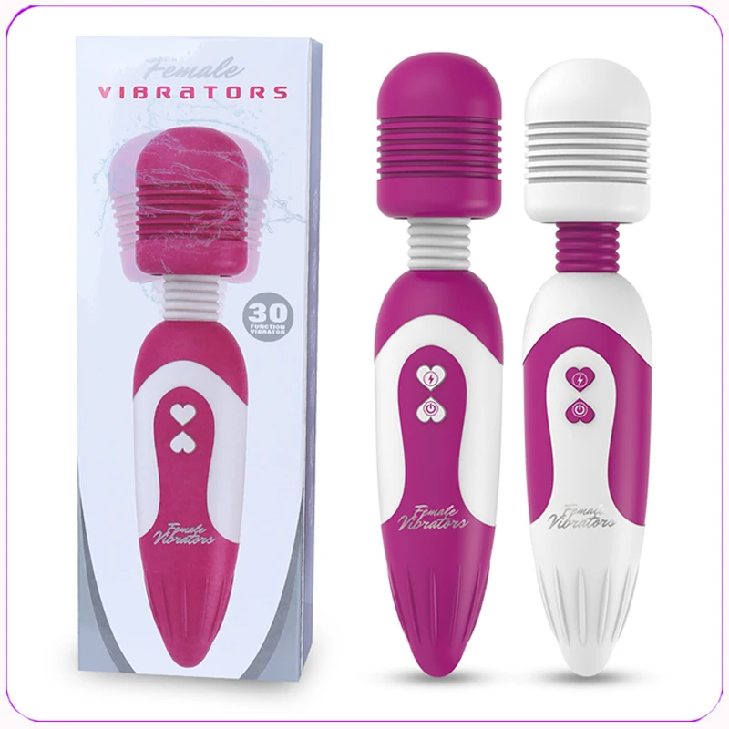 Magic Wand Erotic Toys Male Masturbation G-Spot Dildo Vibrator Sex For Women And Men Clitoris Stimulator Nipple Vibrators | Красота и