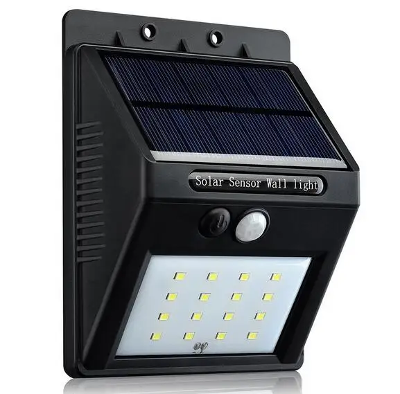 

Waterproof 16 LED Solar Light Solar Panels Power PIR Motion Sensor LED Garden Light Outdoor Pathway Sense Solar Lamp Wall Light