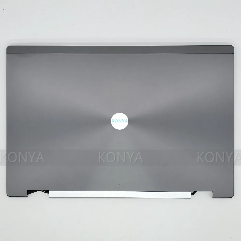 Для hp Elitebook 8560 Вт 8570 Вт ноутбук ЖК верхняя задняя крышка серый светодиодный с ободком 657408-001