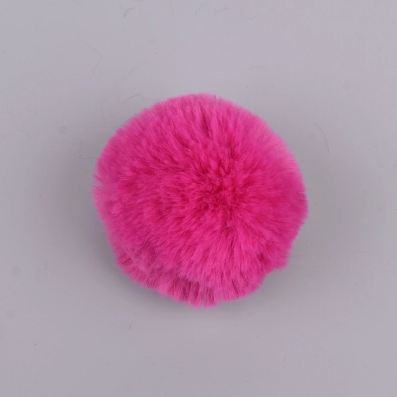 9 см помпон из искусственного меха брелок сделай сам кроличьего в виде лампочки