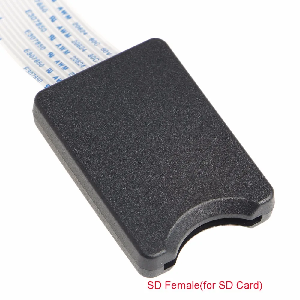 Гибкий Удлинительный адаптер TF Micro SD Male Female SDHC SDXC кабель удлинитель для