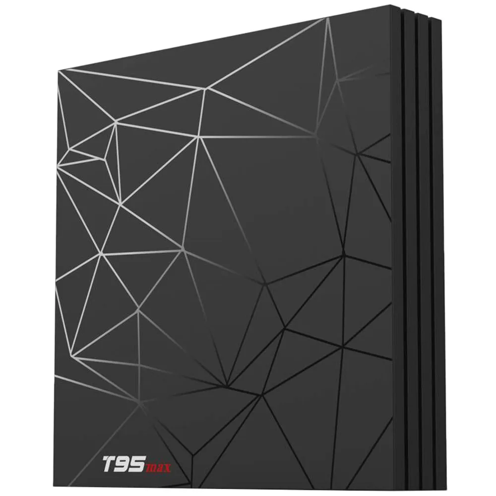 Приставка Смарт-ТВ T95 MAX Android 9 0 4 + 32/64 ГБ 1080P 4K Netflix | Электроника