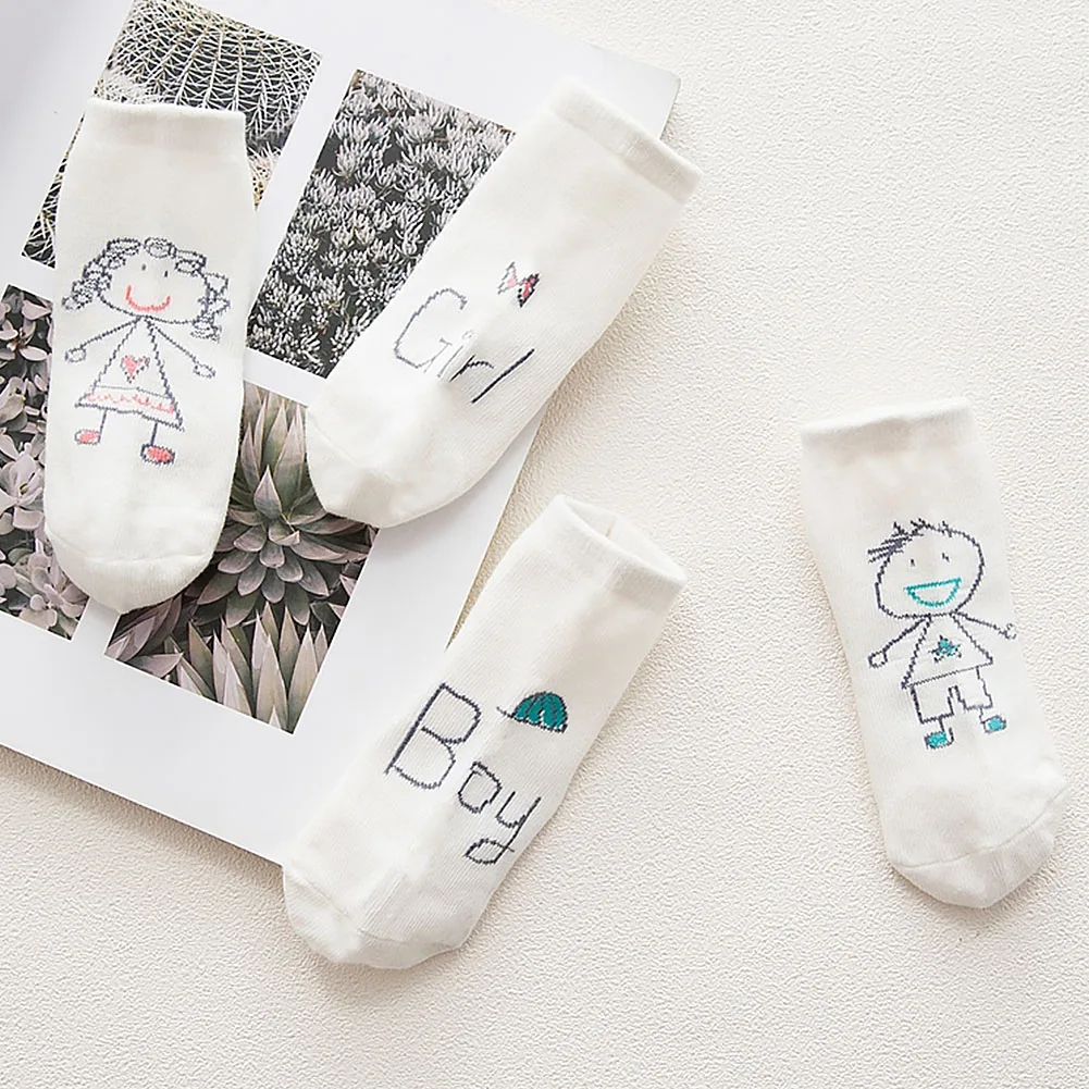 

Baby Socks Cotton Asymmetry Toddler Spring Autumn Winter Cartoon Cute Anti-slip