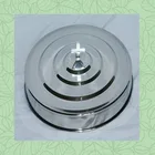 Крышка для подноса для причастия, десять крестов, большая крышка для хранения, 40 чашек, христианское хранилище из нержавеющей стали, церковное бодрение