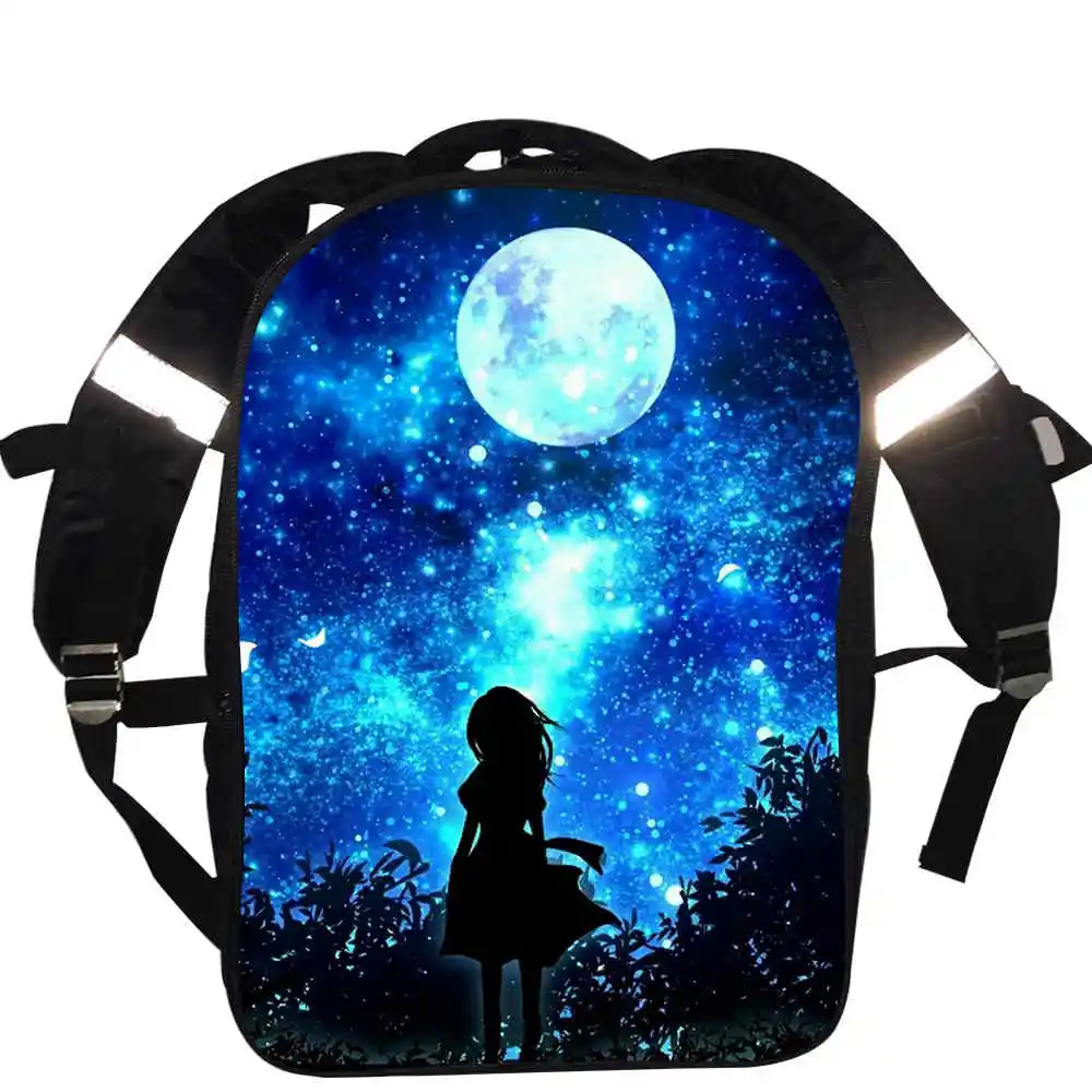 Galaxy/Universe/Unicorn/Time школьный рюкзак для прорезывания зубов девочек школьные сумки