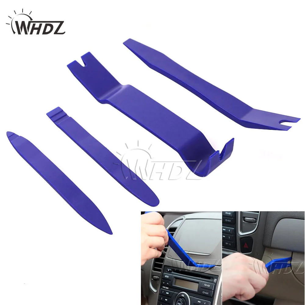 WHDZ 4 шт. жесткий пластик автомагнитола панель зажим для внутренней двери Отделка