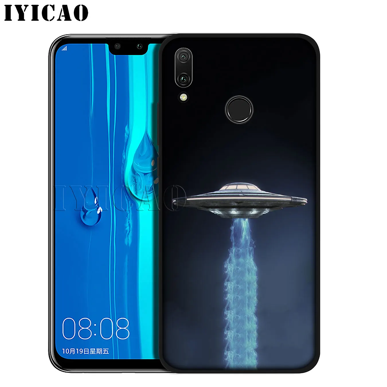 IYICAO милый Alien UFO Kawaii мягкий силиконовый чехол для телефона Huawei Mate 30 20 10 Pro Lite Nova 5I 4 3i