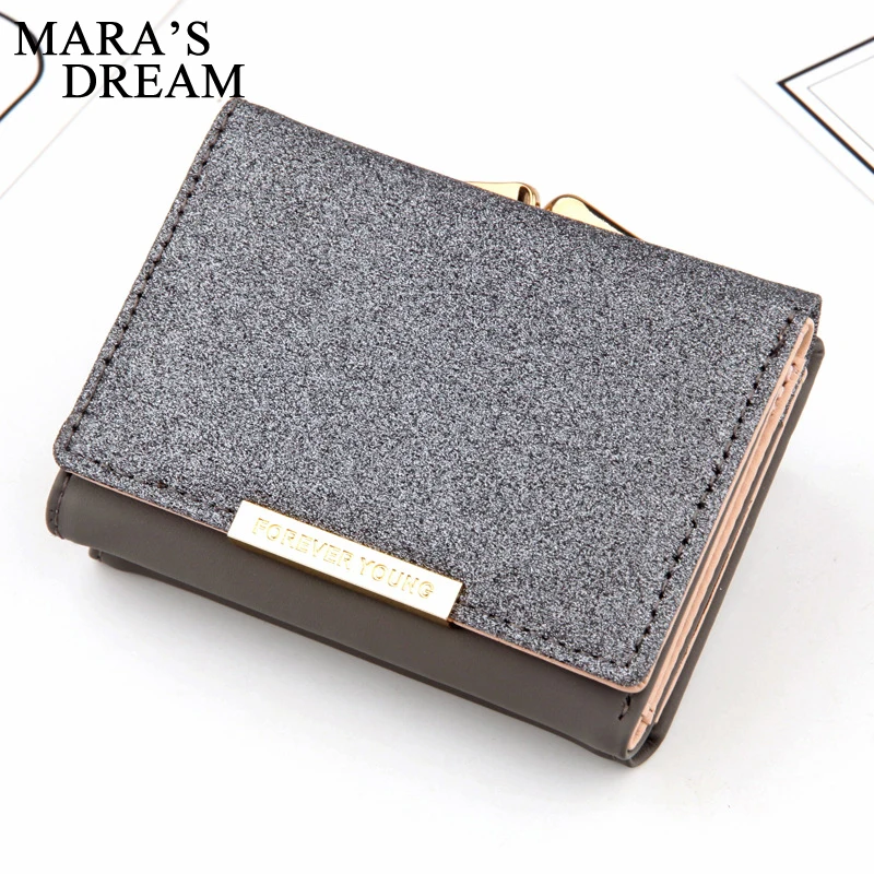 Mara's Dream 2018 Модные женские кошельки блестящие короткие Дамские Держатель для