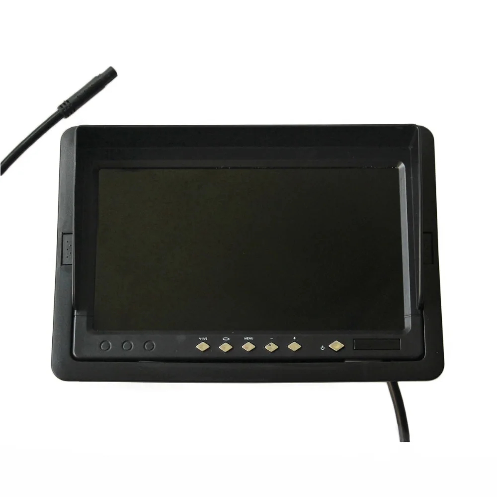 SMALUCK AHD 800x480 7 дюймов TFT LCD монитор автомобиля заднего вида Поддержка 1080P камера с