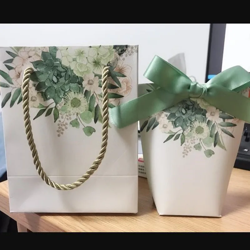 DIY Индивидуальные свадебные сувениры высококлассные подарочные коробки
