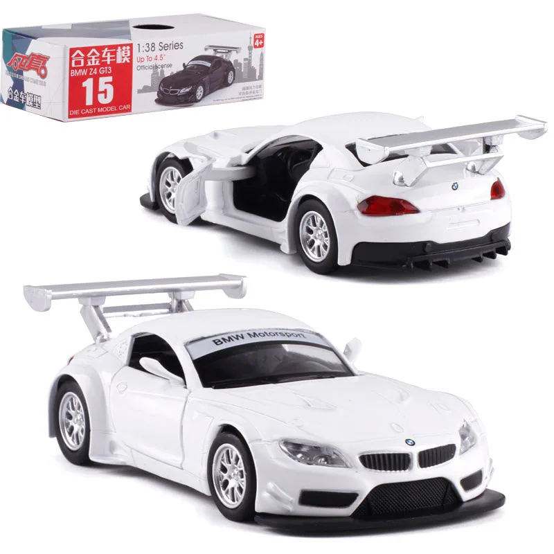 Caipo 1:38 Выдвижной Автомобиль Z4 GT3 литая под давлением металлическая модель