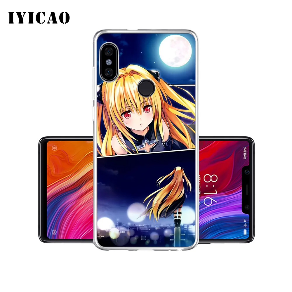 Мягкий силиконовый чехол для телефона IYICAO To Love Ru Darkness Xiaomi Mi 9 8 SE 6 A1 A2 Lite F1 MIX2S