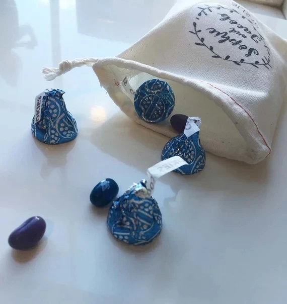 Персонализировать лавровый венок свадебные сумки девичник спасибо наборы