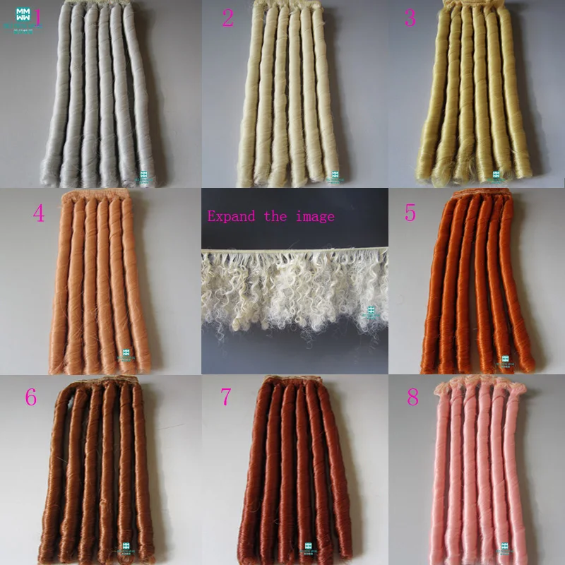 Волосы для кукол 1 шт. 15 см * 100 шарнирных/SD 1/3 1/4|hair for dolls|doll wigfor dolls |