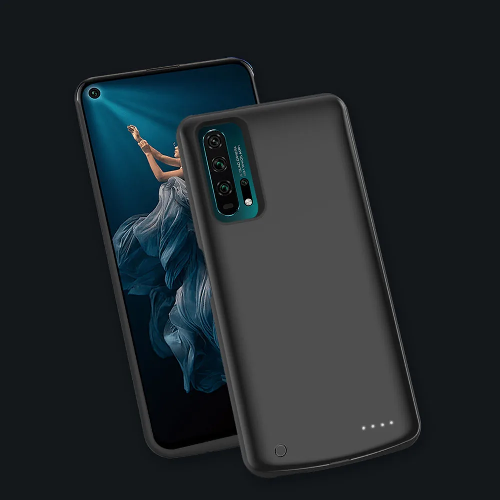 Чехол для huawei Honor 20 с зарядным устройством, 6500 мА/ч, перезаряжаемый резервный внешний аккумулятор, чехол для huawei Honor 20 Pro, тонкий чехол для аккумулятора