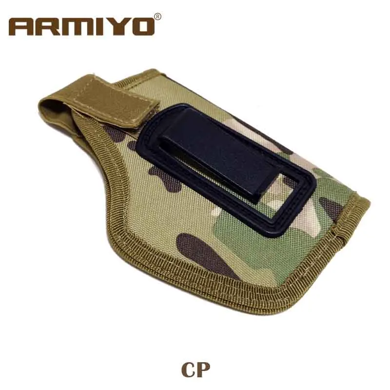 CP Armiyo невидимая тактическая компактная подкомпактная кобура для пистолета поясная пластиковая Зажимная сумка для пистолета аксессуары для охоты - Color: CP