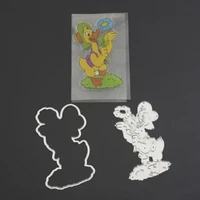scd469 duck metal cutting dies for scrapbooking stencils diy album cards decoration embossing folder die cuts clear stamps tools
