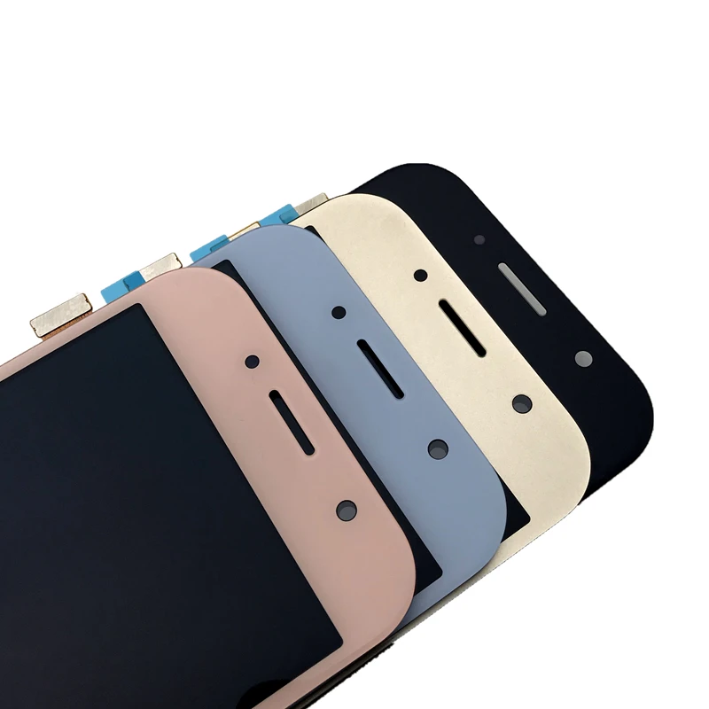 Высокое качество AMOLED LCD для Samsung Galaxy A7 2017 A720 A720F A720M A720Y LCDS дисплей с кодирующий