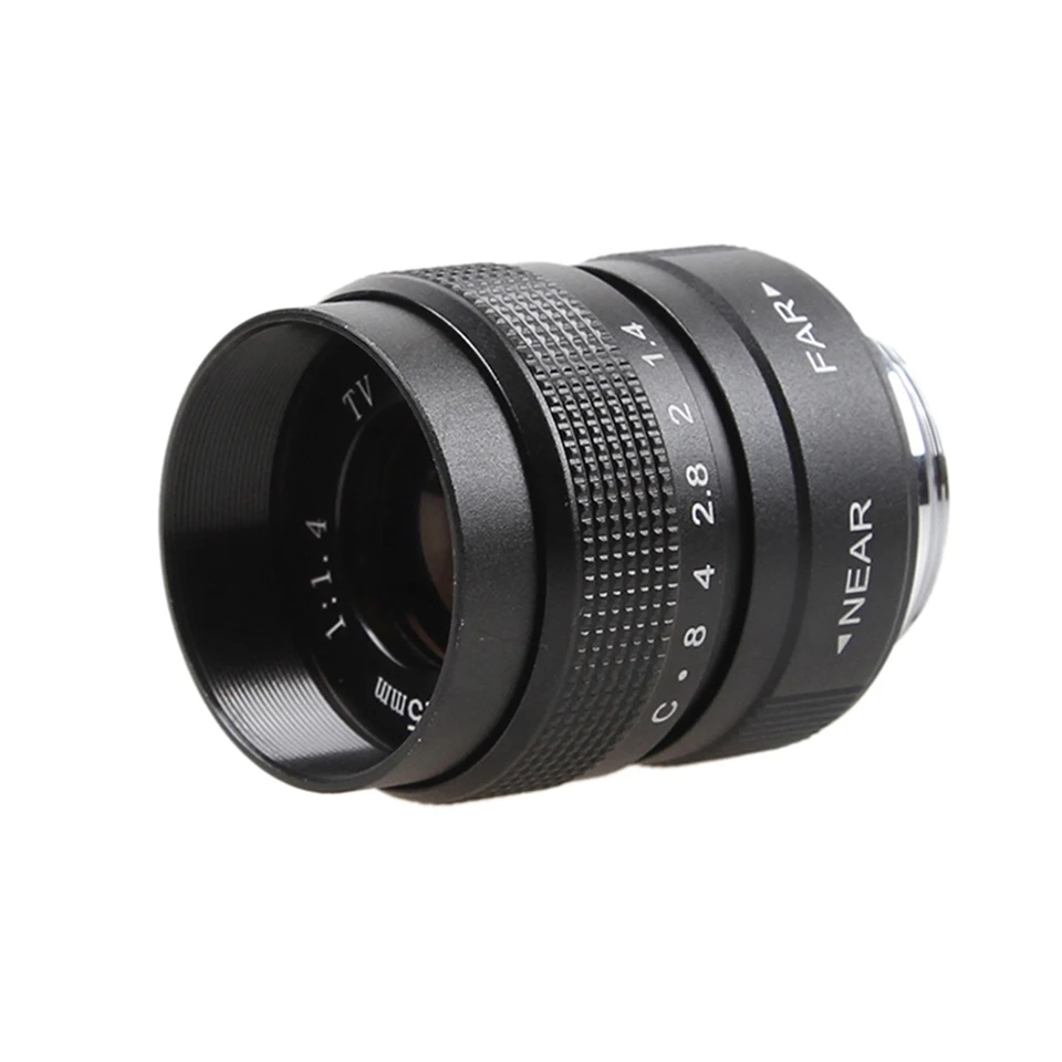 Фуцзянь 35 мм F1.7 CCTV объектив C NEX Adattatore крепление кольцо для Sony E A6500 A6300 A6100 A5100 A6000 A5000