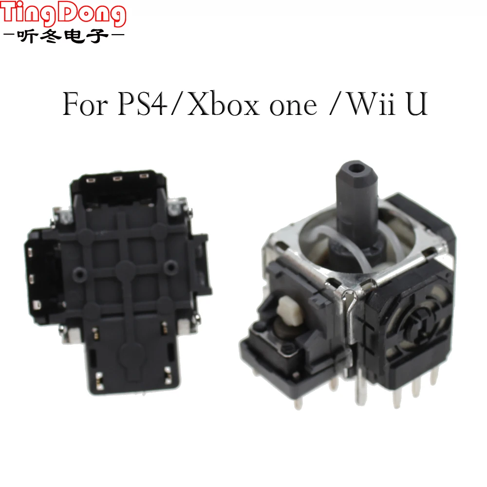 TingDong Оригинальный 3D Аналоговый джойстик 3Pin для PS4 Замена беспроводной контроллер