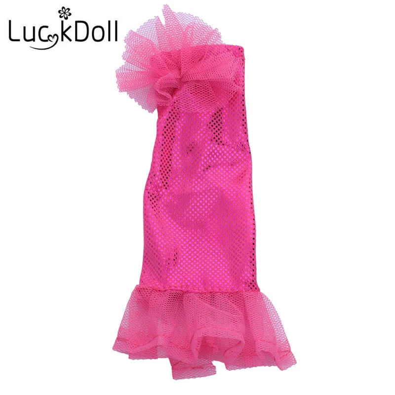 Новинка 2019 лидер продаж модное платье для куклы LUCKDOLL аксессуары вечерних кукол