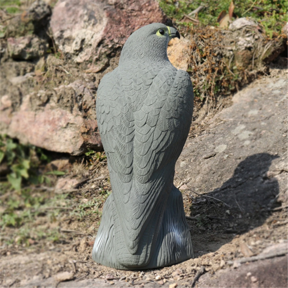 

Garden Artificial Eagle Birds Decoy Hawk Simulation Model Scarer Repellents Home Decoration Ornaments Pest Control Accessories