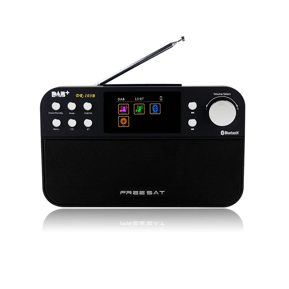 Freesat DR-103 DAB +/FM RDS диапазона волн радиоприемник 2 4 &quotTFT-LCD Цвет Дисплей цифровое
