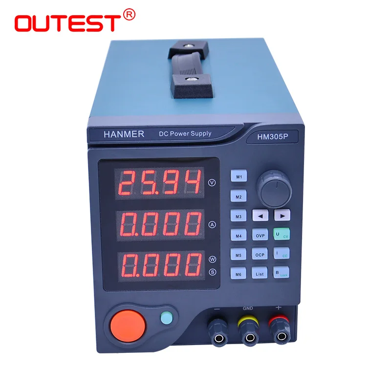 Программируемый источник питания OUTEST HM305P 30 В/5 А постоянного тока Регулируемый