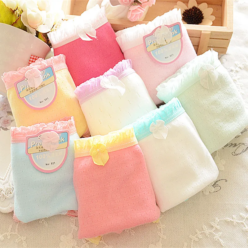 Женские трусики с милым бантом хлопковое нижнее белье женские Трусы стринги