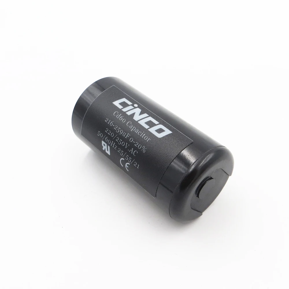 CD60 двигатель старт конденсаторы RV Пуск 216 259MFD 220V 250V 275V 259 mf uf компрессор HVAC