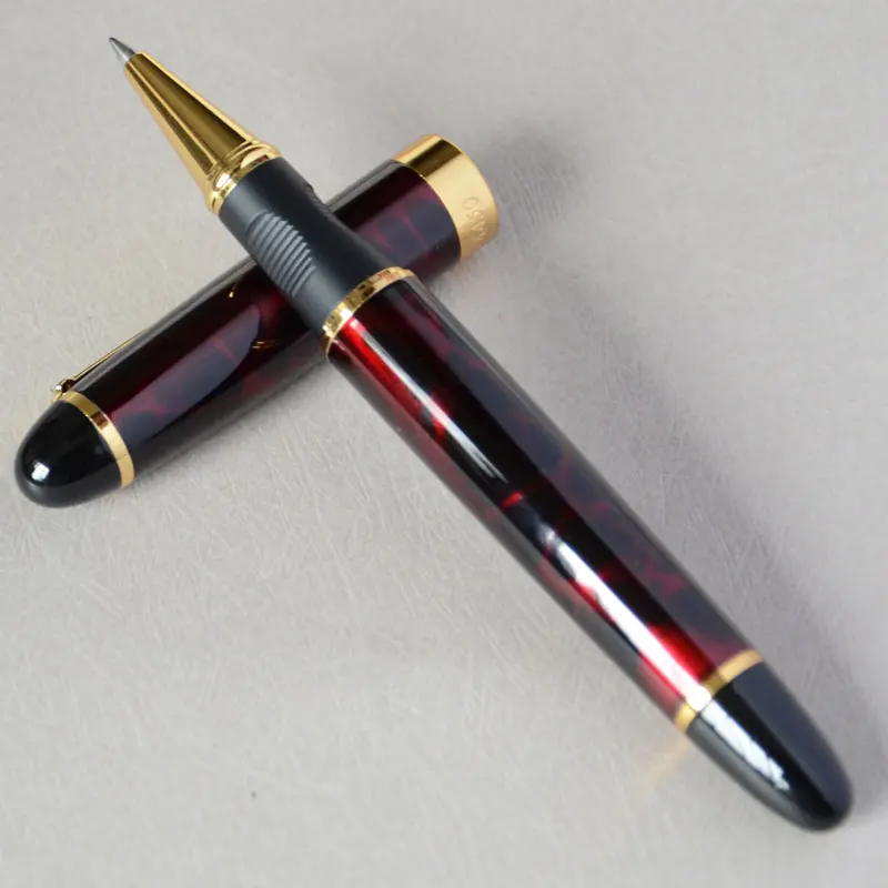 JINHAO X450 серый мрамор и золотой РОЛИК ручка Фиолетовый Синий Розовый Красный коралл белый зеленый черный 21 цветов для выбора JINHAO 450