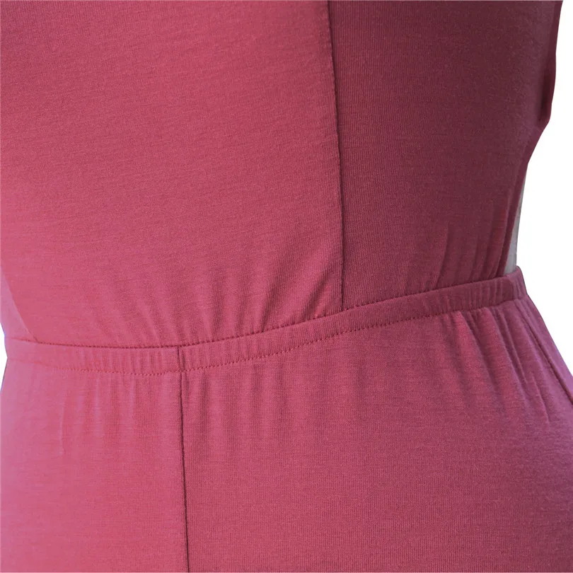 Женщины Летние комбинезоны Полиэстер 2017 Сексуальные шнуровкой выдалбливают