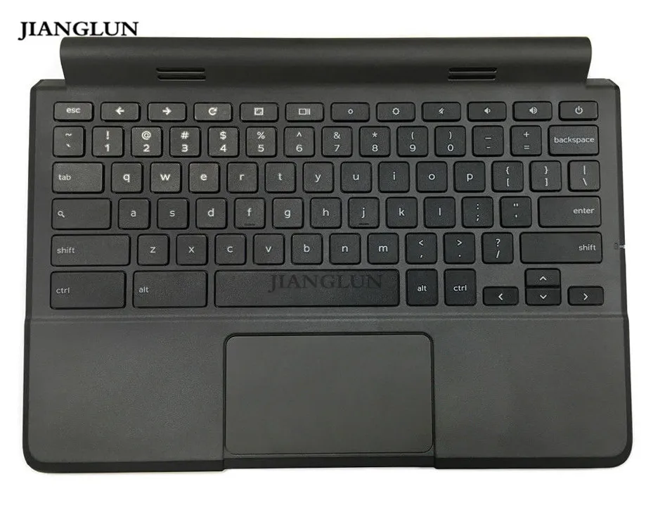 JIANGLUN используется для Dell Chromebook 11 3120 (P22T) Palmrest с клавиатурой США тачпад