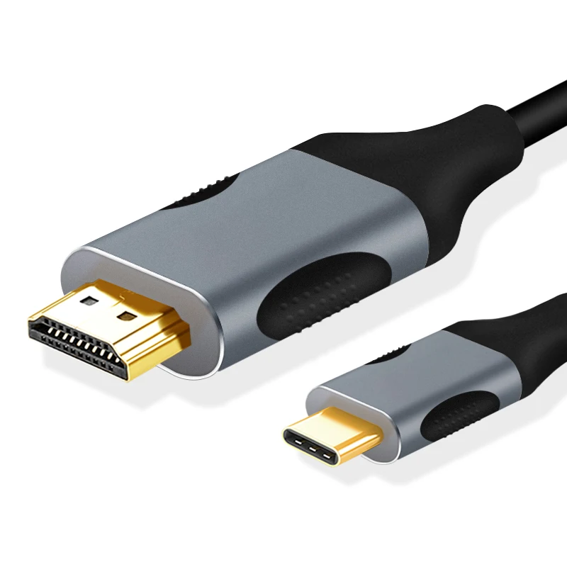 Кабель USB C HDMI 4K Type Thunderbolt 3 для MacBook ChromeBook Samsung S10/S9/S8 + Huawei Mate20/10 Pro P20|Кабели HDMI| |