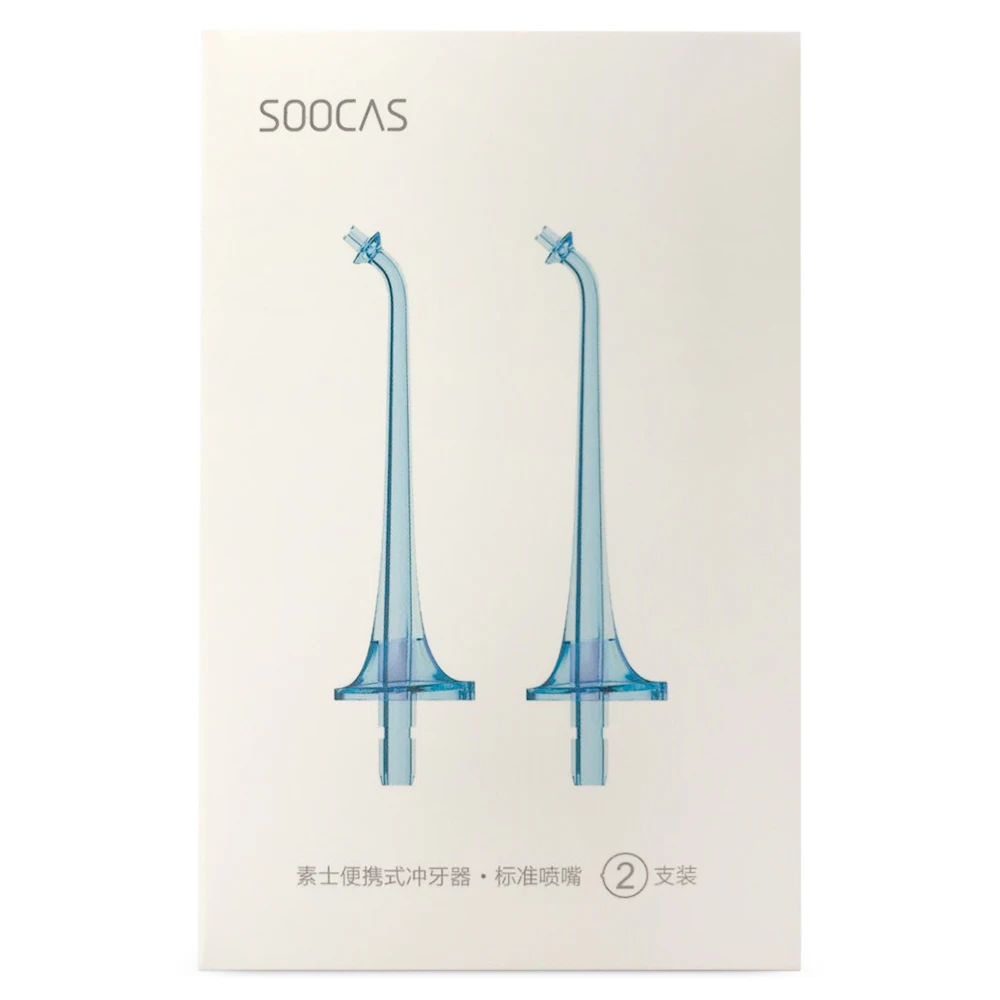 SOOCAS W3 Портативный 2 шт./компл. насадка для воды струи зубов ирригатор полости рта