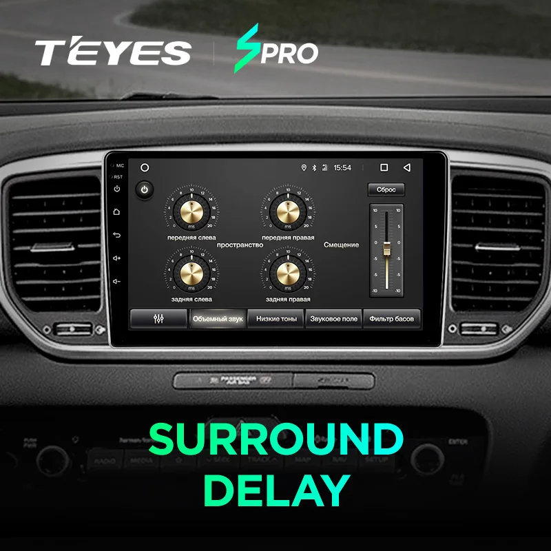 TEYES SPRO Штатная магнитола для Киа Спортейдж 4 Kia Sportage 4 QL Android 8.1, до 8-ЯДЕР, до 4+ 64ГБ 32EQ+ DSP 2DIN автомагнитола 2 DIN DVD GPS мультимедиа автомобиля головное устройство