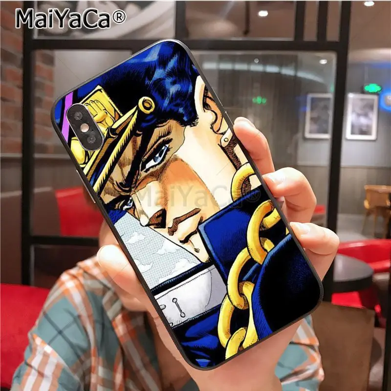 Милый чехол для телефона JoJo's невероятные приключения iphone 11 12 Pro X XS XR MAX 8 7 6 6S Plus 5 SE